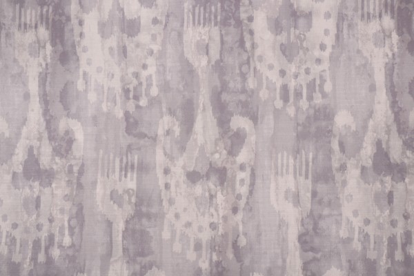 P Kaufmann Siena Printed Cotton Drapery Fabric in Pewter