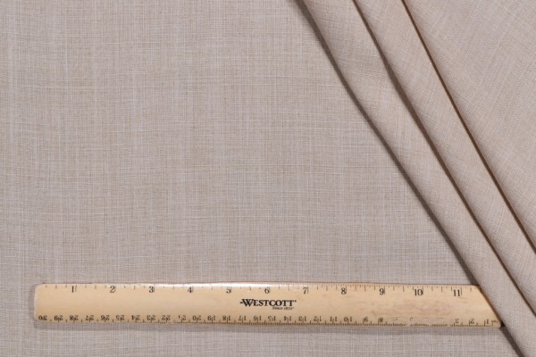 Mitchell Fabrics Barrier Woven Drapery Fabric in Taupe