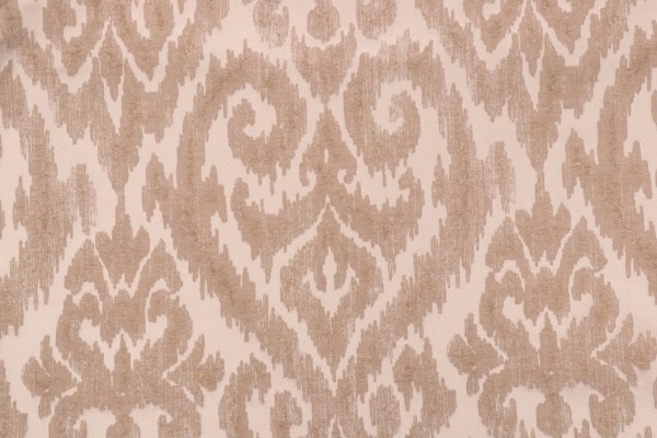 PK Lifestyles Josephine Damask Decorator Fabric in Driftwood