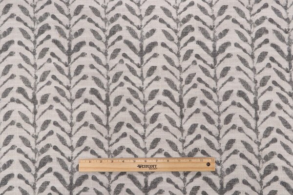 Click for PK Lifestyles Branching Out Printed Cotton Blend Drapery Fabric in Charcoal  PK Lifestyles Branching Out Printed Cotton Blend Drapery Fabric in Charcoal
