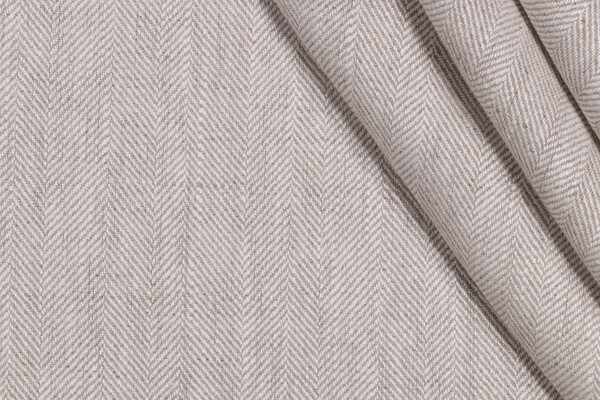 Lino Textiles Dover Woven Decorator Fabric in Oatmeal