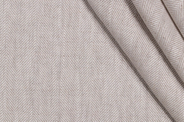 Lino Textiles Dover Woven Decorator Fabric in Oatmeal