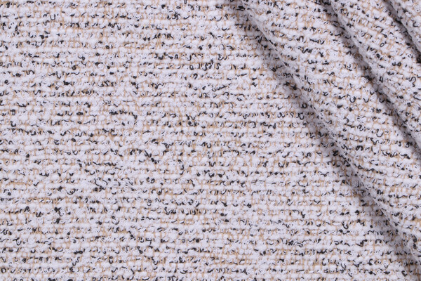 Capital Woven Chenille Upholstery Fabric in Salt & Pepper