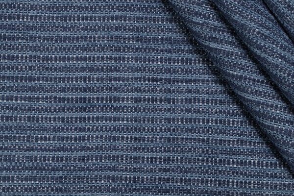 Valdese Weavers Seward Woven Outdoor Fabric in Bluestone