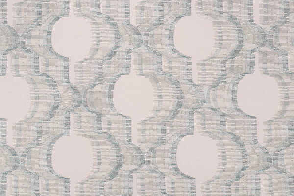 Mill Creek Keyhole Tapestry Upholstery Fabric in Seamist