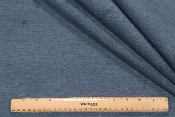 Venice Woven Brushed Upholstery Fabric in Marine