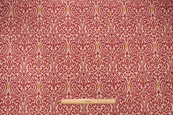 PK Lifestyles Sri Lanka Printed Cotton Drapery Fabric in Harvest