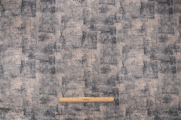 TFA Shadowbrook Printed Matelasse Decorator Fabric in Charcoal