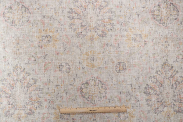 P Kaufmann Sariz Printed Chenille Decorator Fabric in Tea