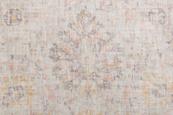 P Kaufmann Sariz Printed Chenille Decorator Fabric in Tea