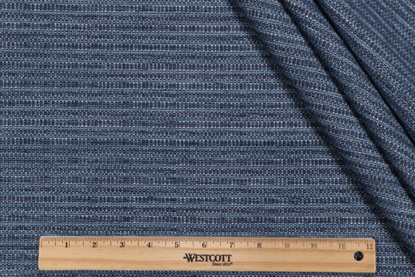 Valdese Weavers Seward Woven Outdoor Fabric in Bluestone