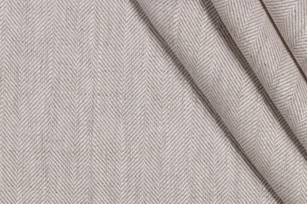 Lino Textiles Dover Woven Decorator Fabric in Oatmeal