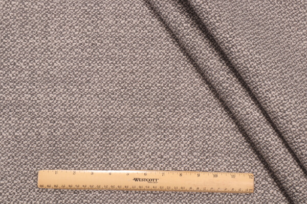 Richloom Anouk Woven Upholstery Fabric in Smoke