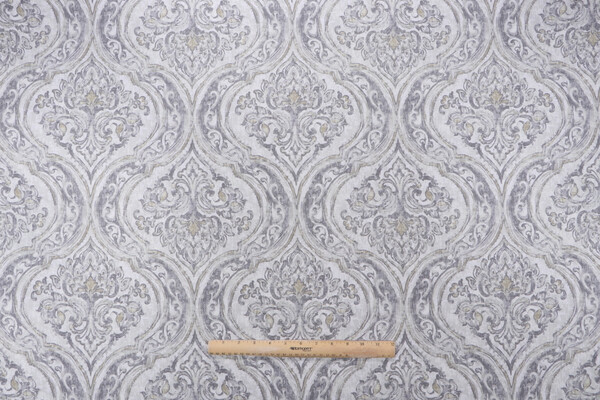 Magnolia Home Marsala Printed Cotton Drapery Fabric in Pebble