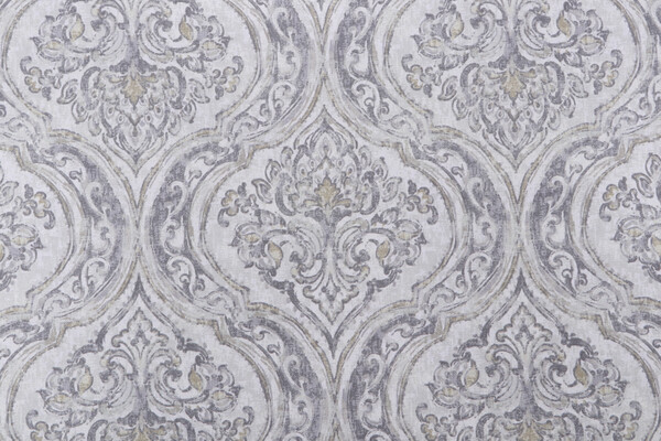 Magnolia Home Marsala Printed Cotton Drapery Fabric in Pebble