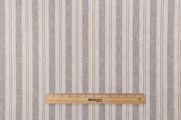 Richloom Yarden Woven Upholstery Fabric in Flaxen 