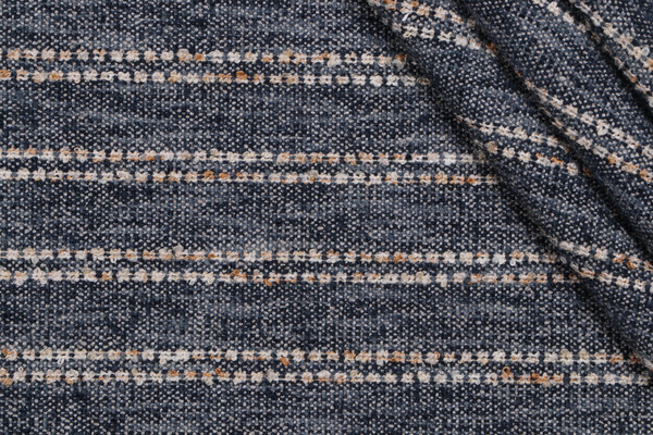 Richloom Vanishing Woven Upholstery Fabric in Indigo 