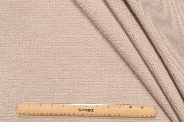 Mill Creek Newcomb Woven Chenille Upholstery Fabric in Linen