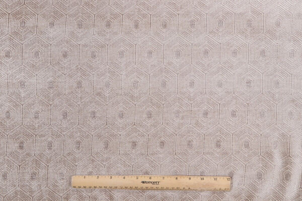 Richloom Dupree Woven Chenille Upholstery Fabric in Driftwood