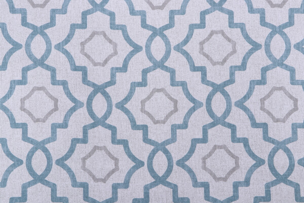 Magnolia Home Talbot Printed Cotton Drapery Fabric in Verdigris