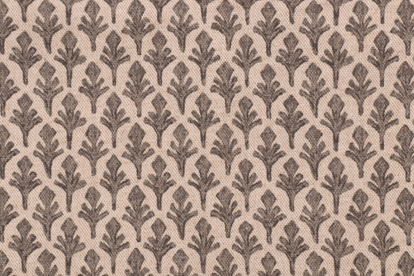 Lacefield Ponce-Danish Linen Printed Cotton Blend Drapery Fabric in Stone