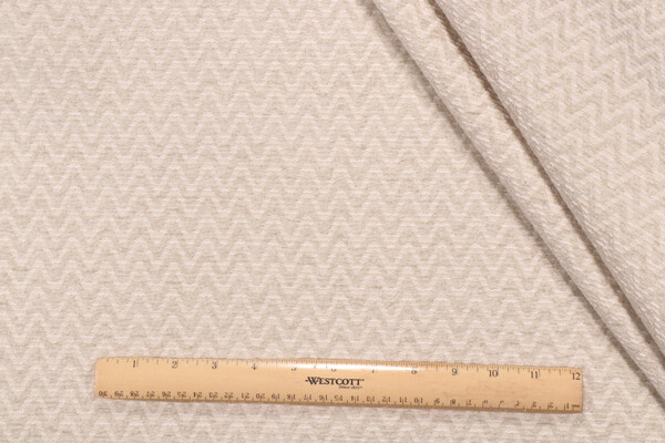 Waverly Wave Of Affection Chenille Upholstery Fabric in Sugarcane