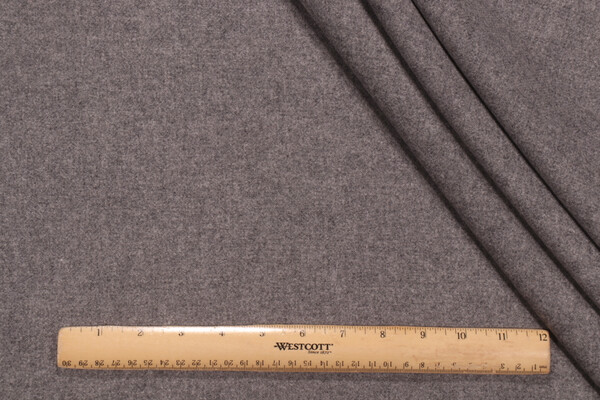 P Kaufmann Kirkwall Woven Flannel Decorator Fabric in Coal