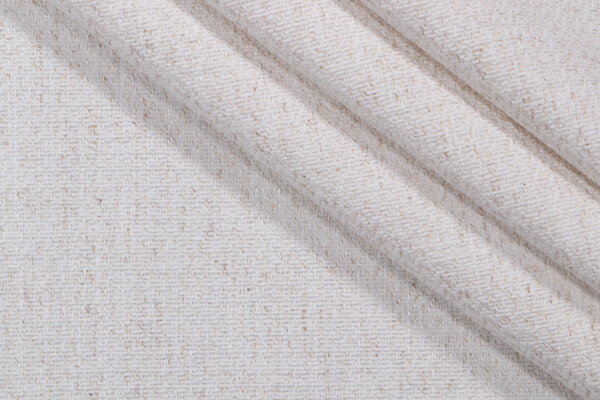 Crypton Elsie High Performance Woven Chenille Upholstery Fabric in Snow
