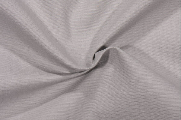 Premier Prints Dyed Solid Cotton Drapery Fabric in Storm Gray