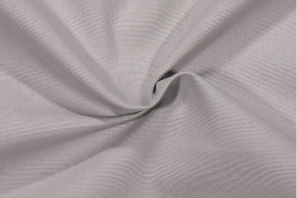 Premier Prints Dyed Solid Cotton Drapery Fabric in Storm Gray