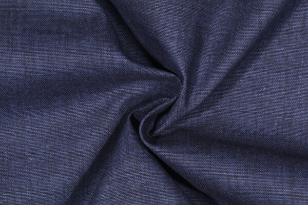 Premier Prints Jackson Printed Cotton Drapery Fabric in Vintage Indigo