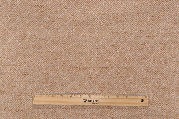 PK Lifestyles Facet Woven Upholstery Fabric in Copper 