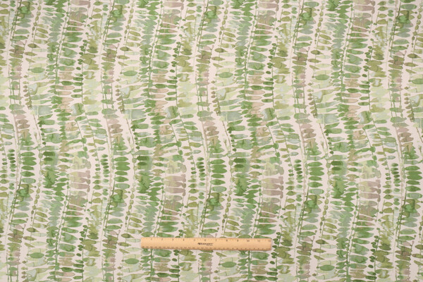 PK Lifestyles Watermark Printed Polyester Outdoor Fabric in Leaf