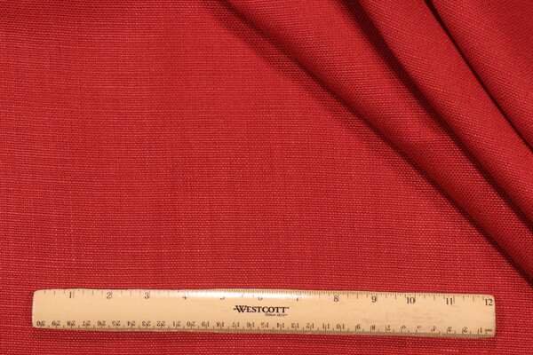 P Kaufmann Slubby Linen Woven Decorator Fabric in Spice