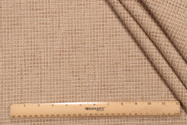 Excell LH 113 Woven Chenille Upholstery Fabric in Natural