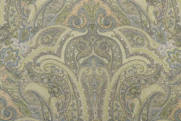 Thibaut Charlton F99016 Printed Cotton Drapery Fabric in Sage