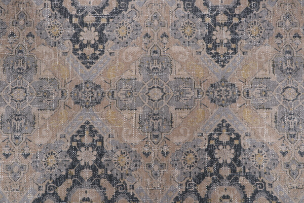 PK Lifestyles Timur Printed Chenille Decorator Fabric in Shale