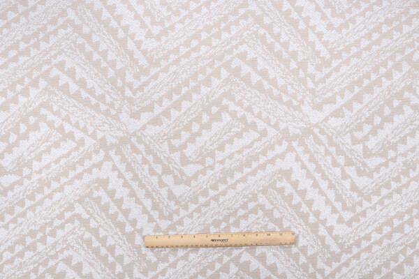 PK Lifestyles Braided Lines Woven Upholstery Fabric in Linen