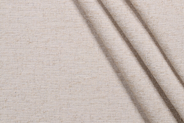 Richloom Galvin Fortress Finish Woven Chenille Upholstery Fabric in Soap