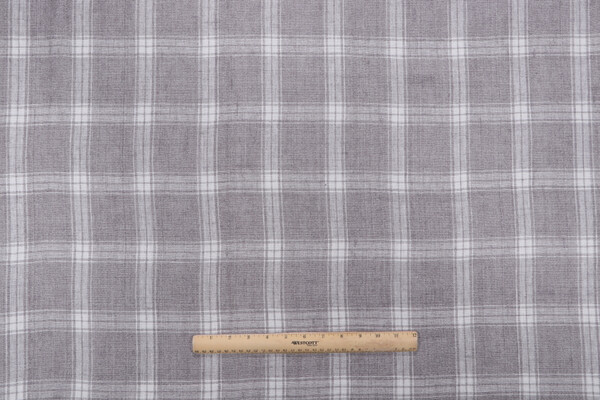 P Kaufmann Preston Woven Decorator Fabric in Carbon
