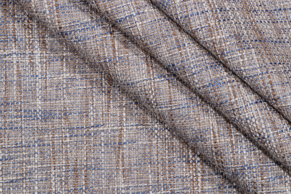 Aladdin KE3809 Woven Upholstery Fabric in Blue