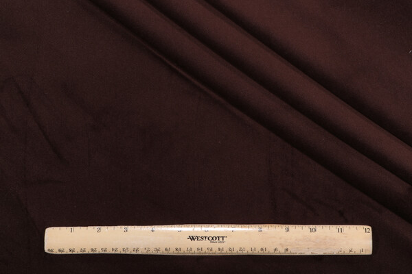 P Kaufmann Performance Velvet Upholstery Fabric in Molasses