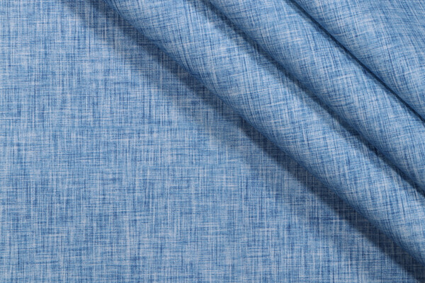 Terrasol - Napa Printed Acrylic Outdoor Fabric in Ice Blue