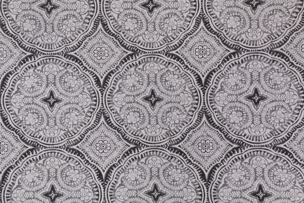 Richloom Besetta Printed Polyester Outdoor Fabric in Stone