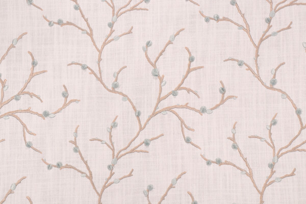 P Kaufmann Kerala Embroidered Drapery Fabric in Sky