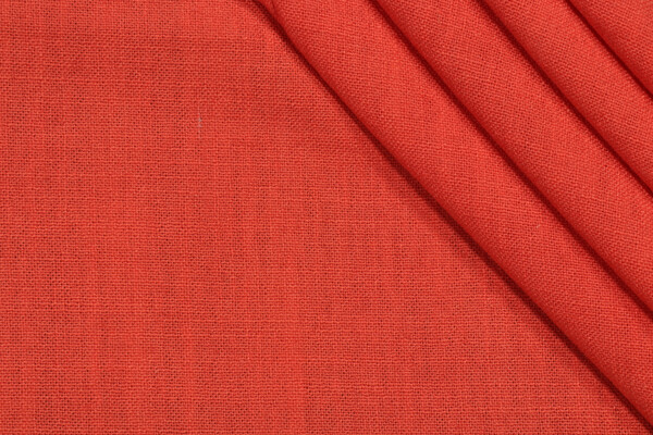 Richloom Sensu Slubbed Woven Decorator Fabric in Papaya