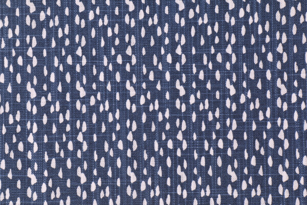 Click for 1.38 Yards Premier Prints Riverbed - Slub Canvas Printed Cotton Drapery Fabric in Regal Navy Premier Prints Riverbed - Slub Canvas Printed Cotton Drapery Fabric in Regal Navy