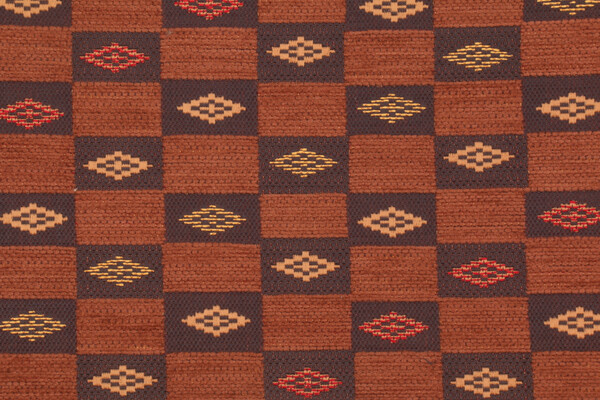 Robert Allen Kasai Belgian Chenille Tapestry Upholstery Fabric in Copper