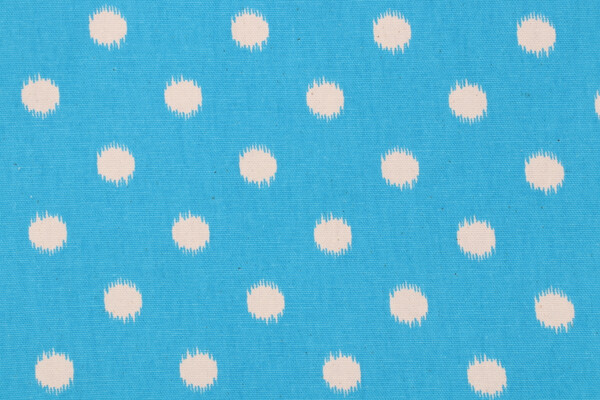 Duralee 42381 Printed Cotton Drapery Fabric in 11-Turquoise