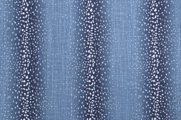 Premier Prints Antelope-Slub Canvas Printed Cotton Drapery Fabric in Peacoat